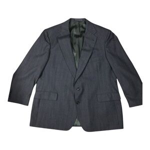 Christian Brooks Haneline Men's Charcoal Gray Two-Button Blazer 50R